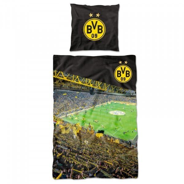 Dortmund Bedding Südtribüne - Black/Yellow-SoccerKits Hub | Buy Soccer Jerseys Online